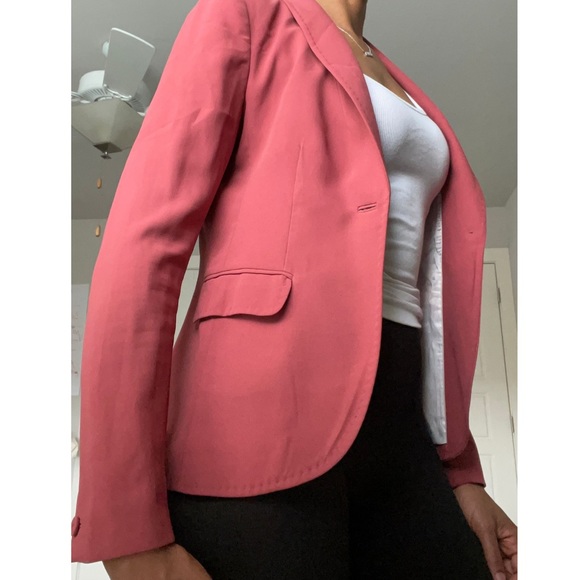 H&M Red fitted Blazer - Picture 6 of 14